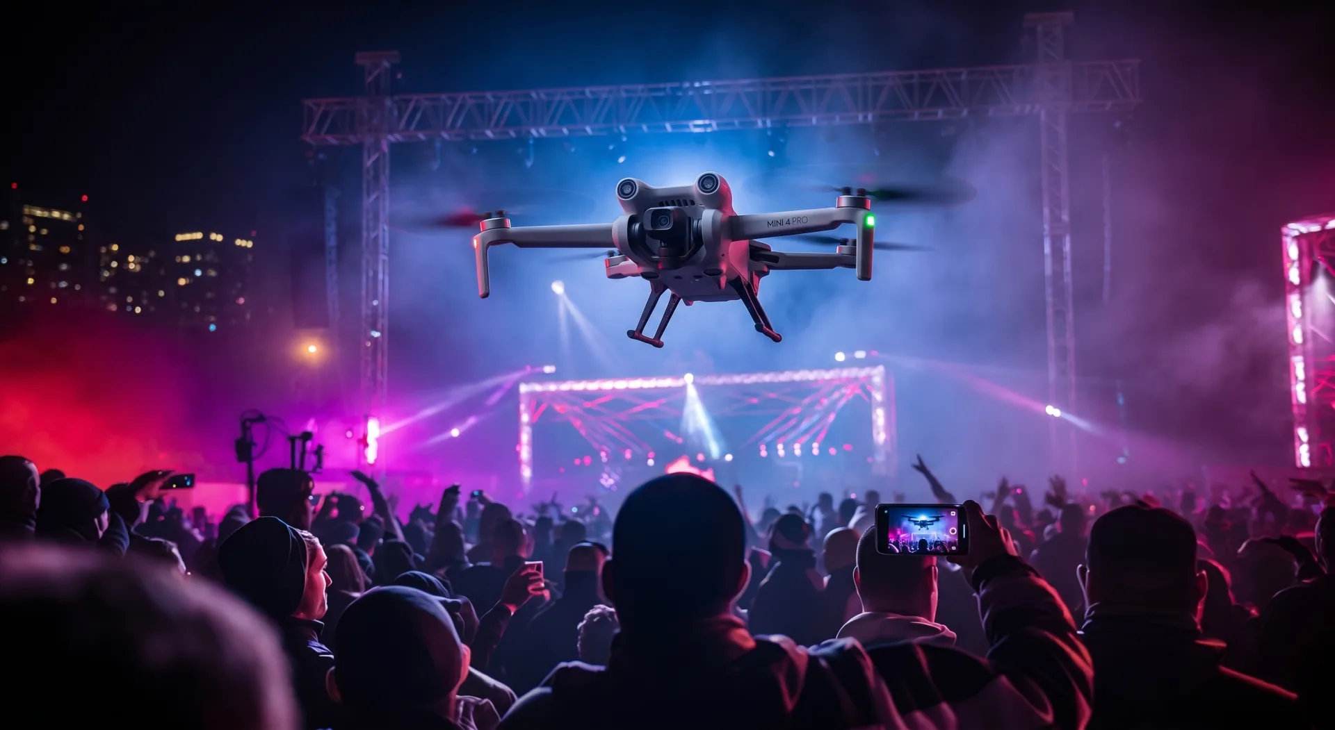 Event drone coverage