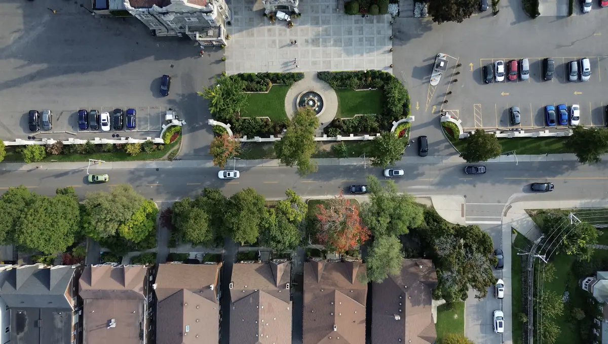 Drone roof inspection