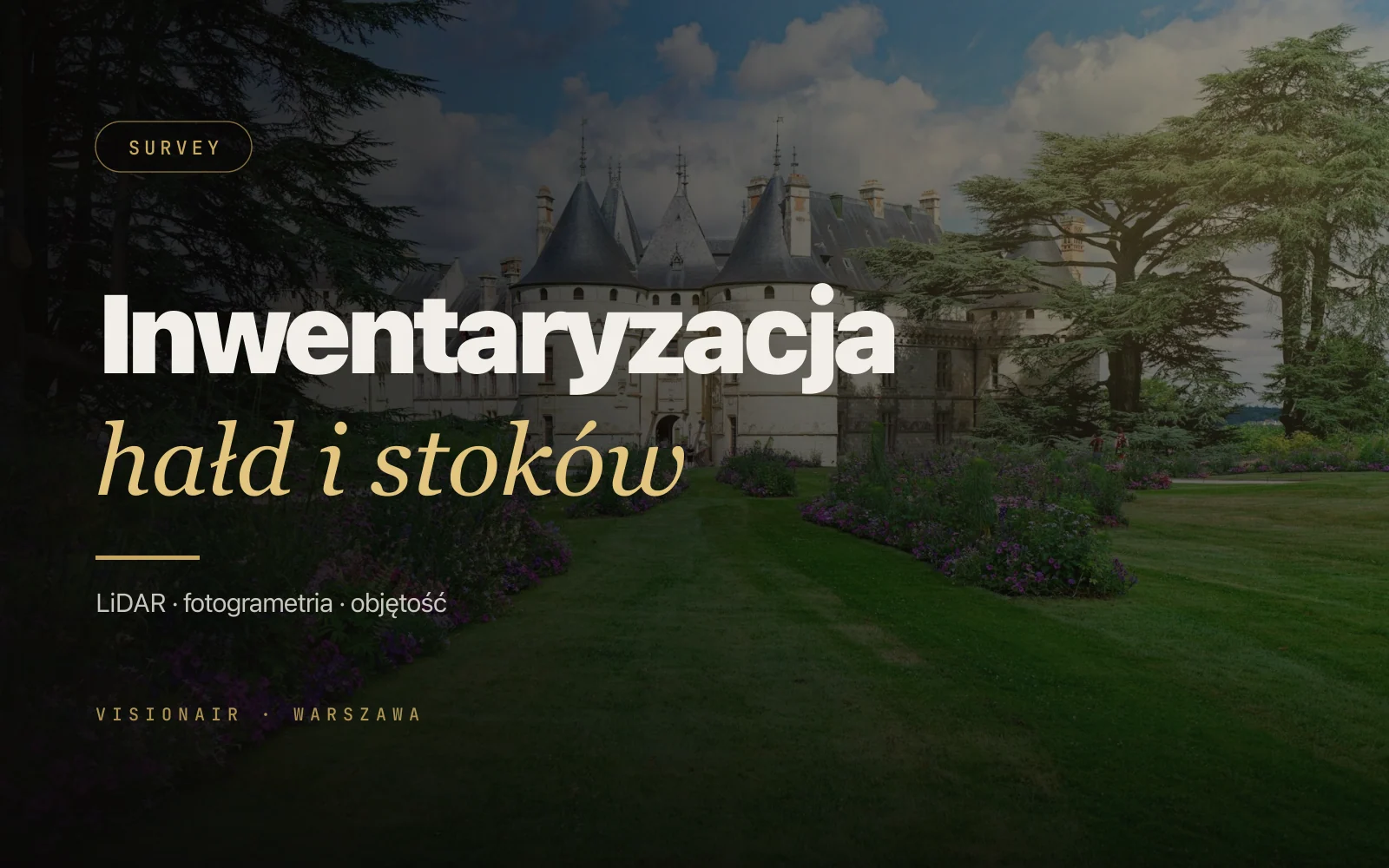 Inwentaryzacja hałd kopalni dronem - LiDAR i fotogrametria