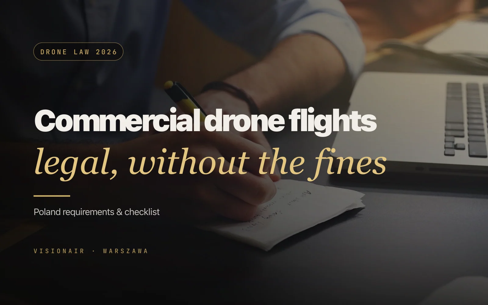 Commercial Drone Flights in Poland 2026: Requirements